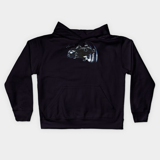 Nebuchadnezzar Ship In Matrix Kids Hoodie by yellowed